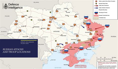 украина карта военных действий